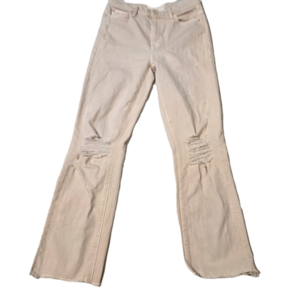 Mother High Waisted Rascal Ankle Jeans The Devil Drinks Coffee Size 24